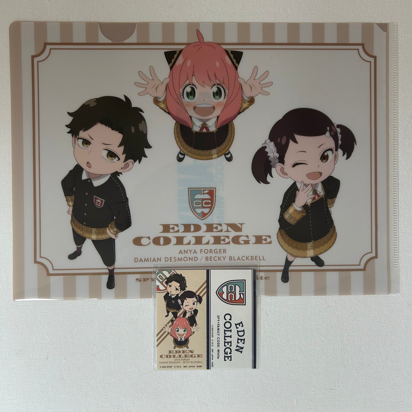 Spy x Family Clear File + Sticker