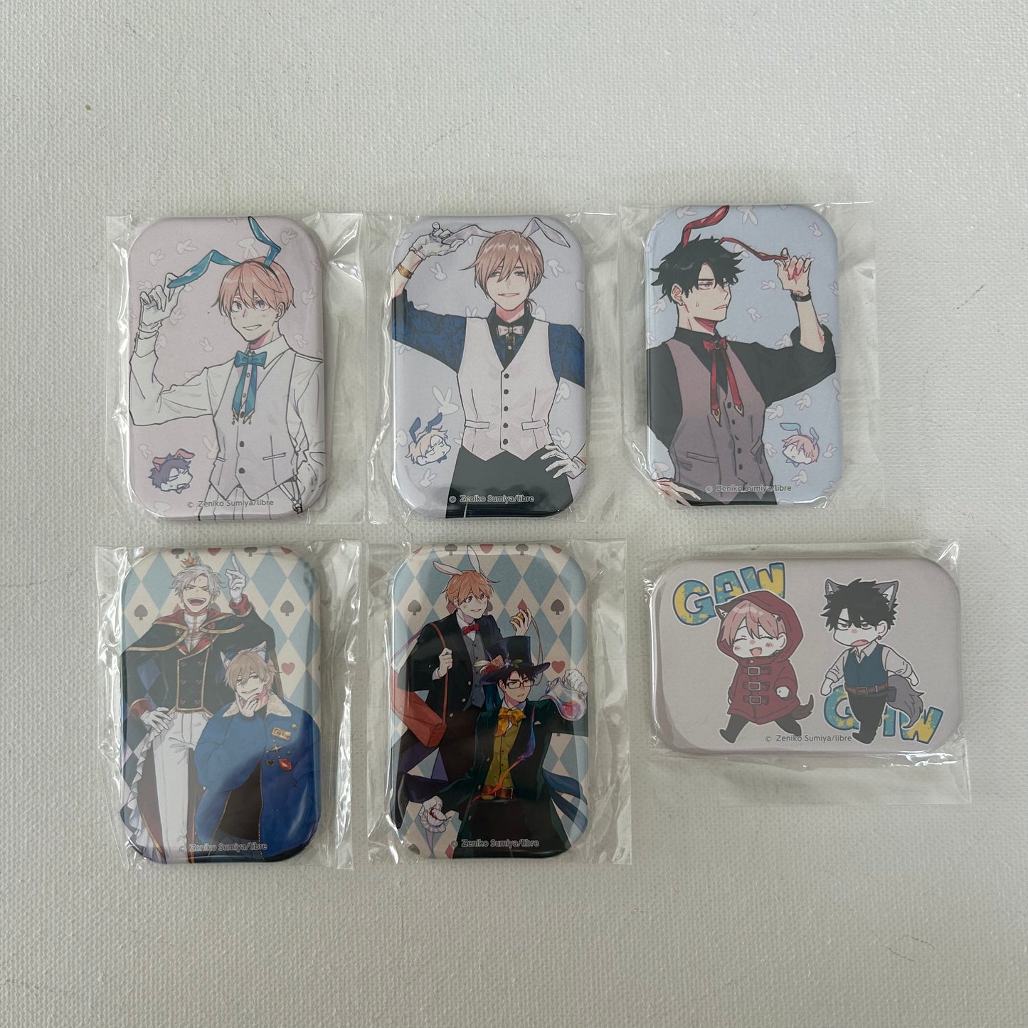 Yaoi - Zeniko Sumiya Buttons