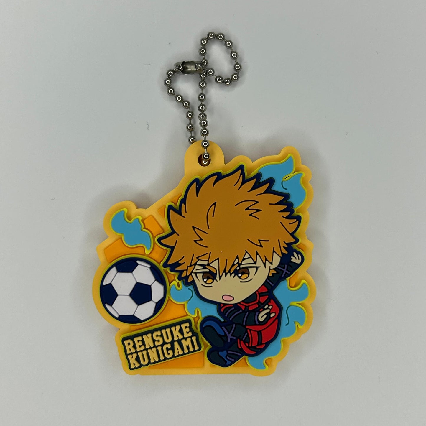 Blue Lock Rensuke Kunigami Rubber Strap Keychain