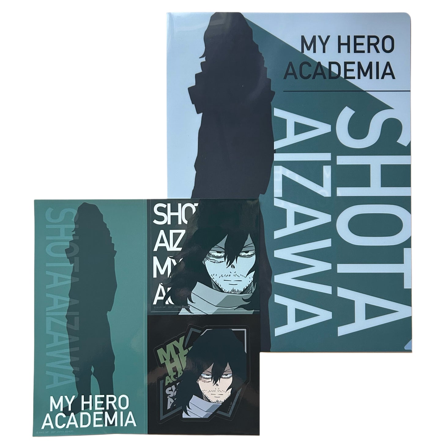 My Hero Academia Aizawa Shota Clear File + Sticker Set