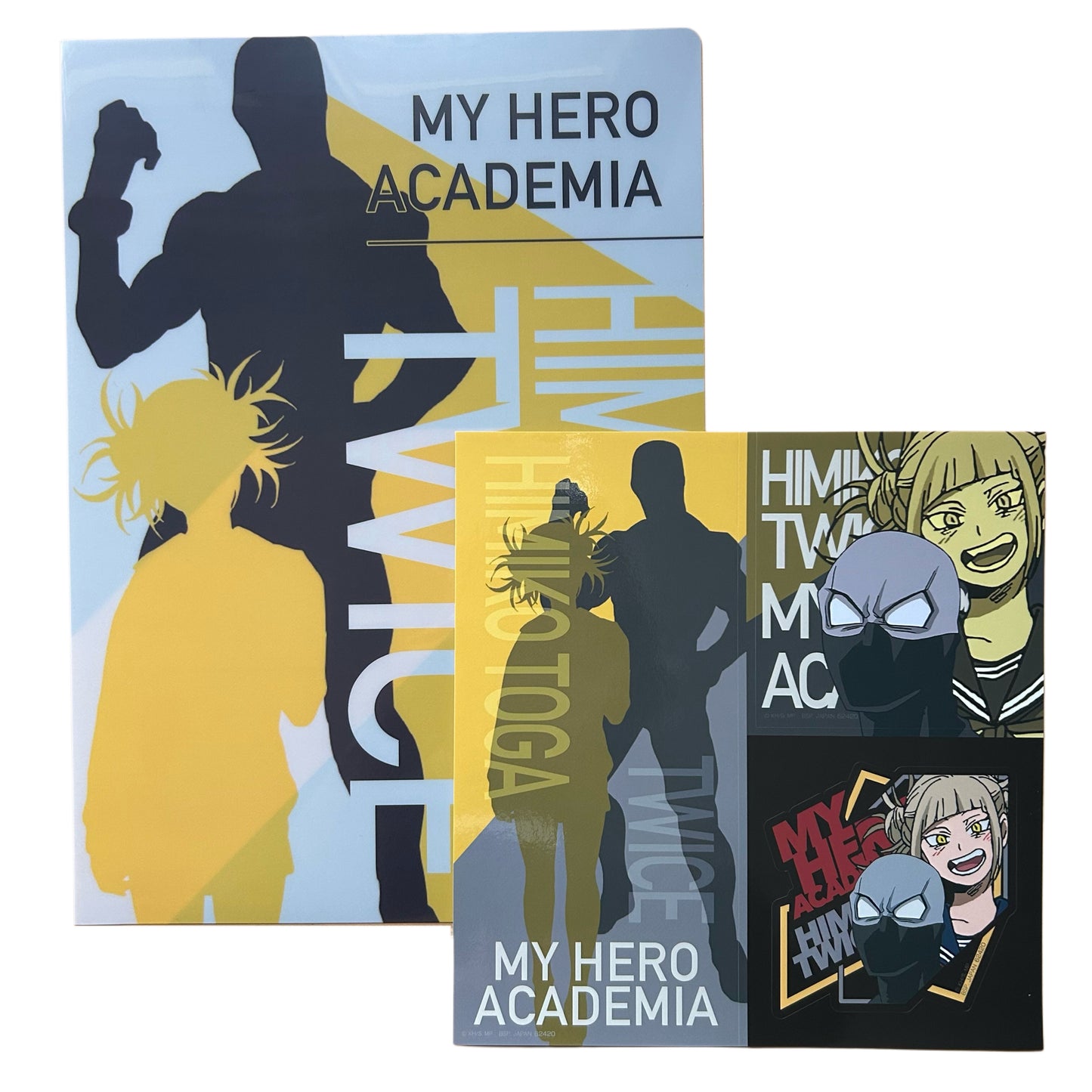 My Hero Academia Himiko Toga / Twice Clear File + Sticker Set