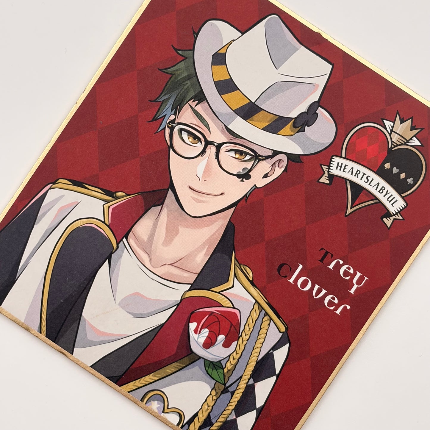 Twisted Wonderland Trey Clover Shikishi