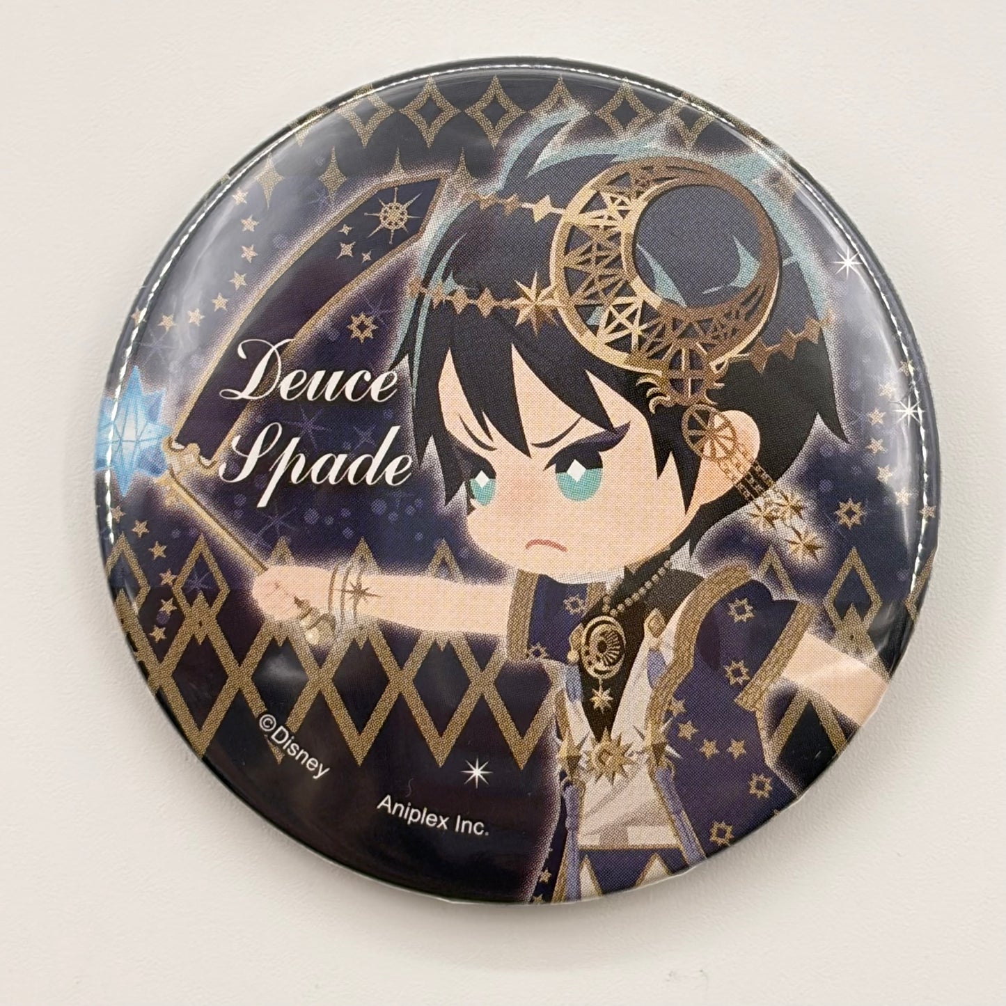 Twisted Wonderland Deuce Spade Button