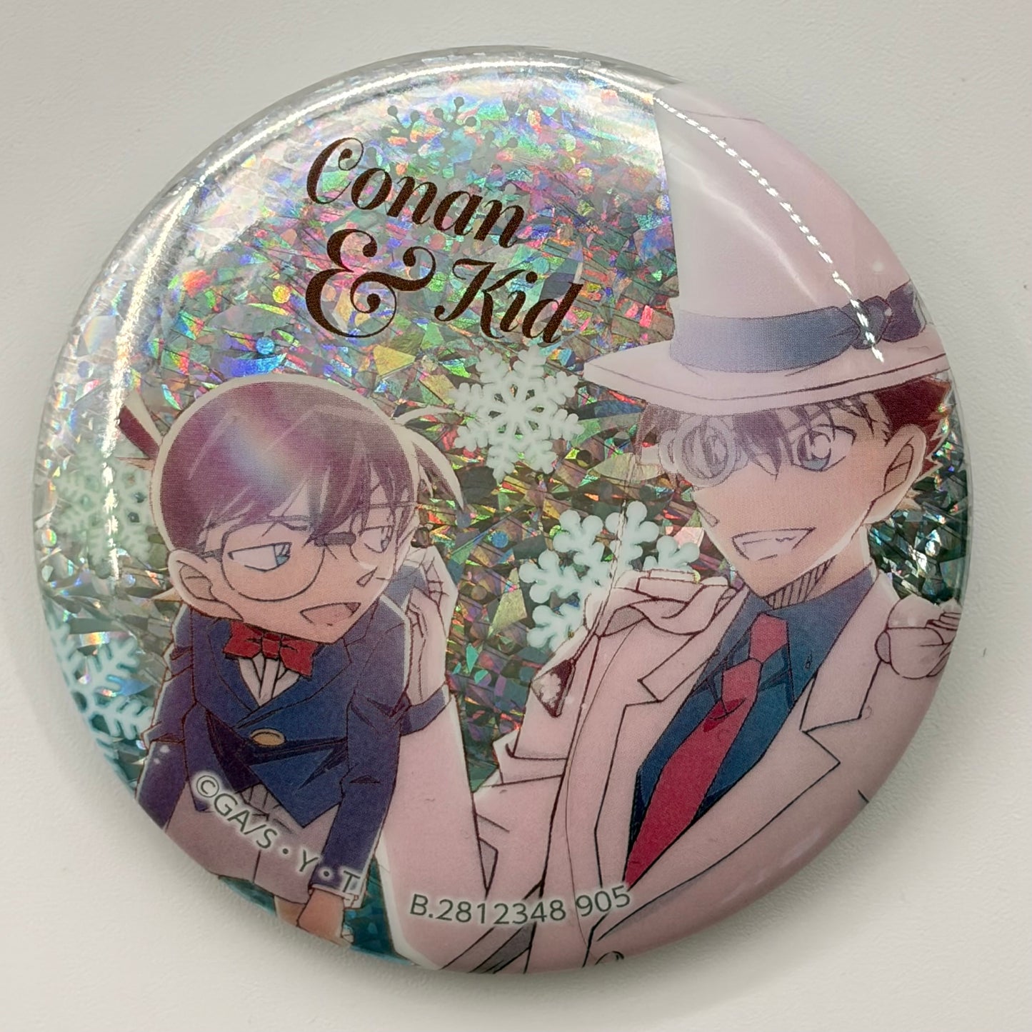 Detektiv Conan Conan & Kid Button