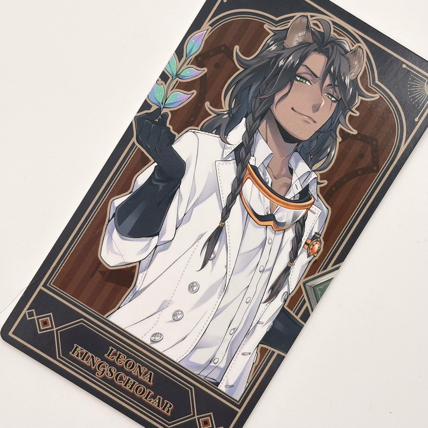 Twisted Wonderland Leona Kingscholar Big Trading Card