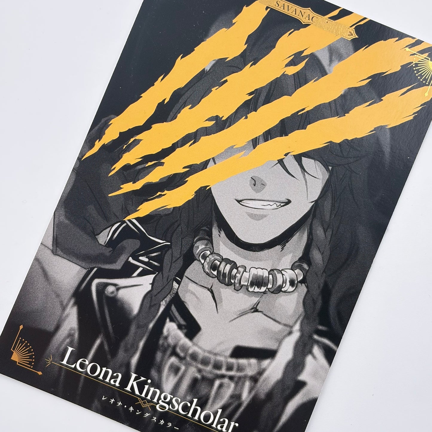 Twisted Wonderland Leona Kingscholar XL Postkarte