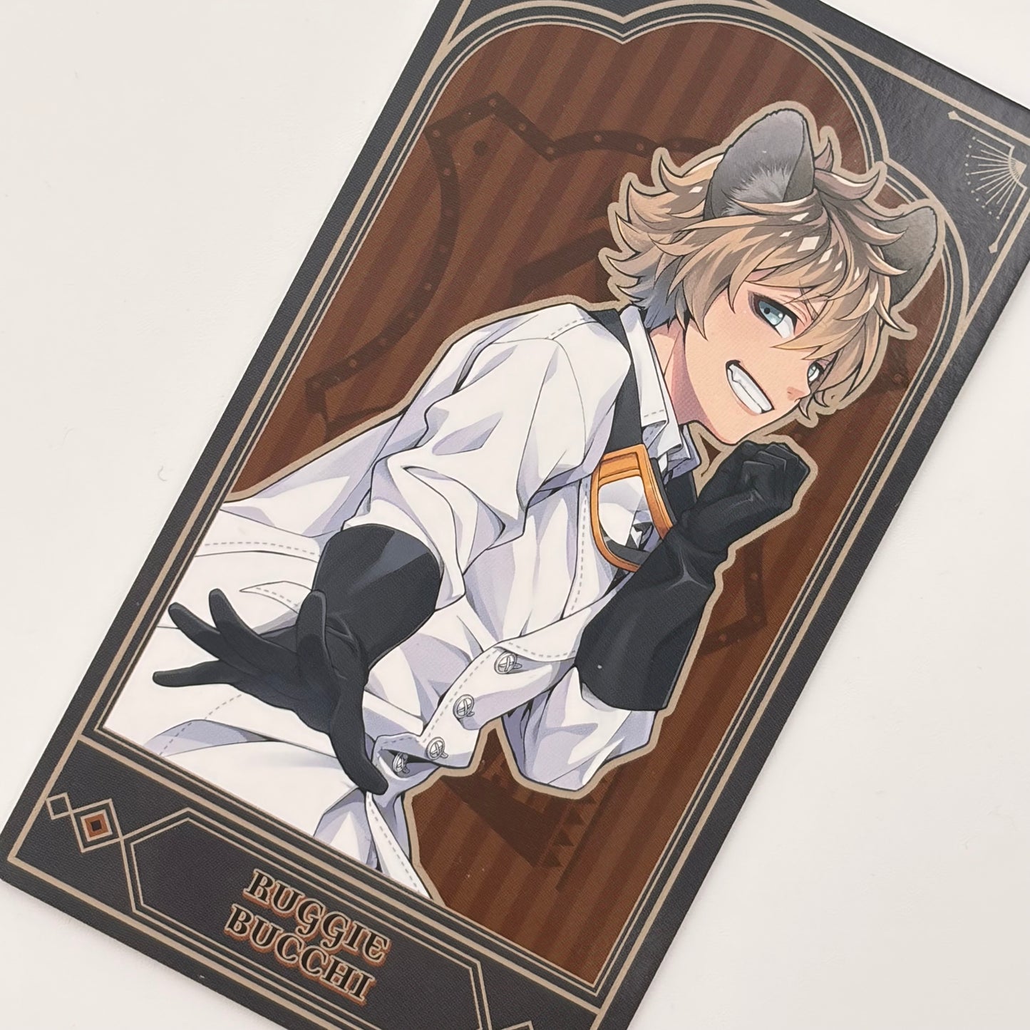 Twisted Wonderland Ruggie Bucchi Big Trading Card