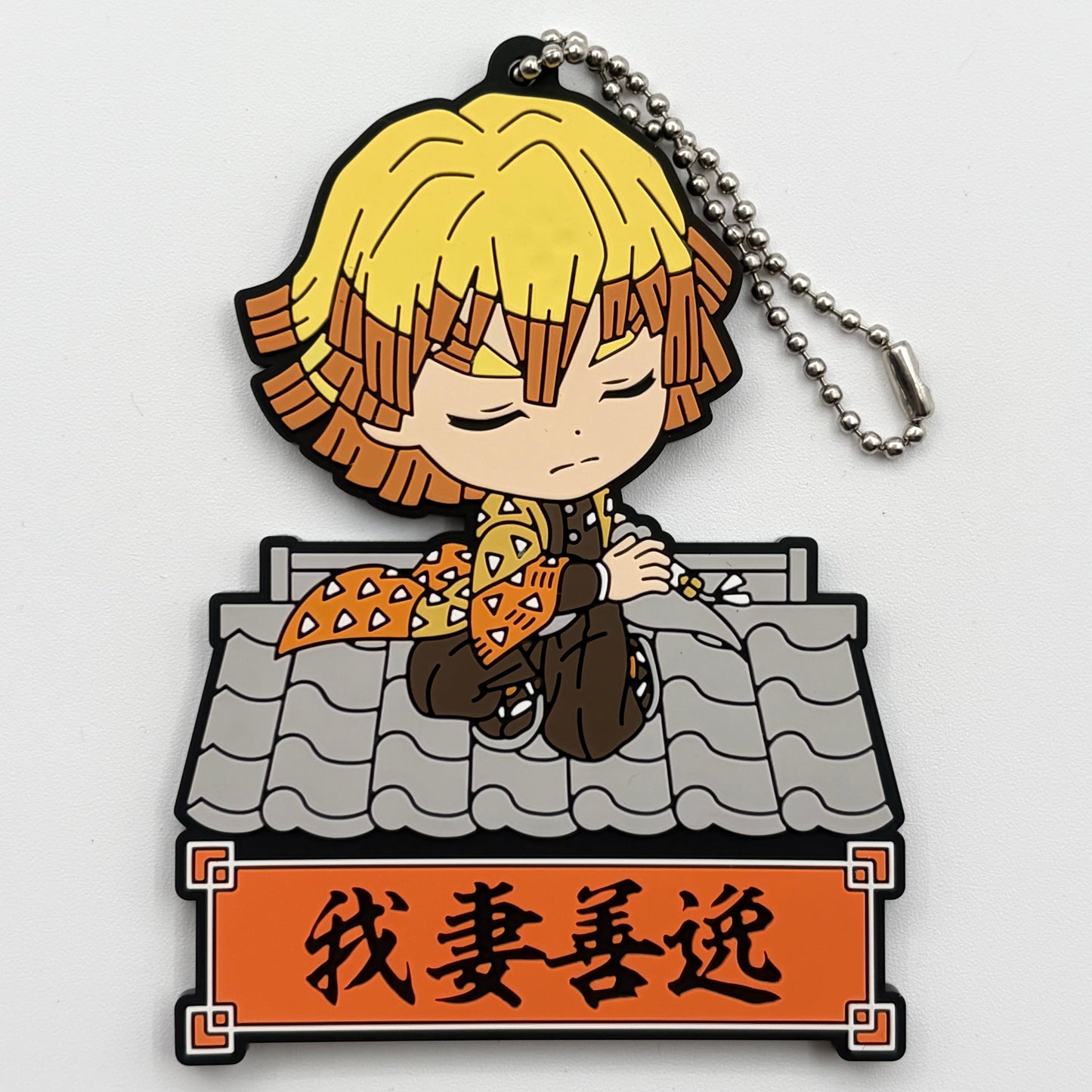 Demon Slayer Zenitsu Rubber Strap Anhänger