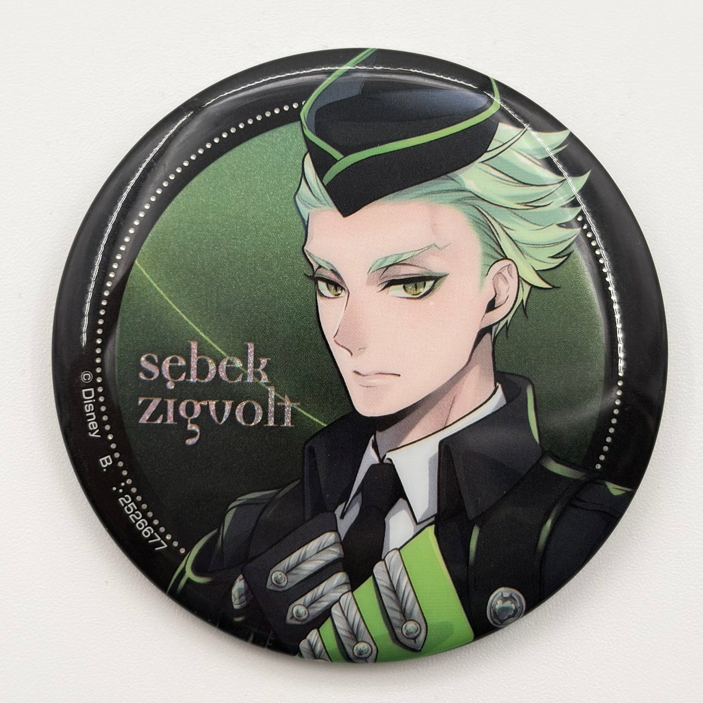 Twisted Wonderland Sebek Zigvolt Button