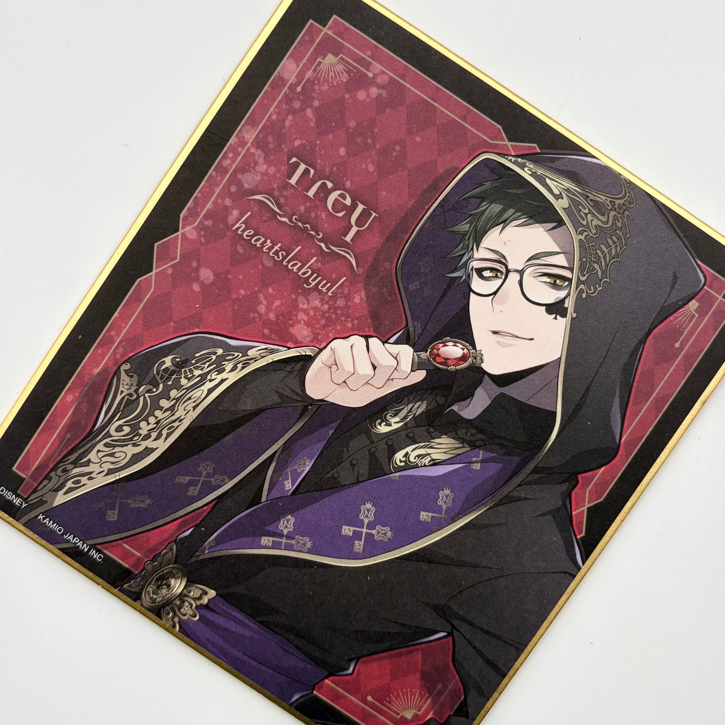 Twisted Wonderland Trey Clover Shikishi