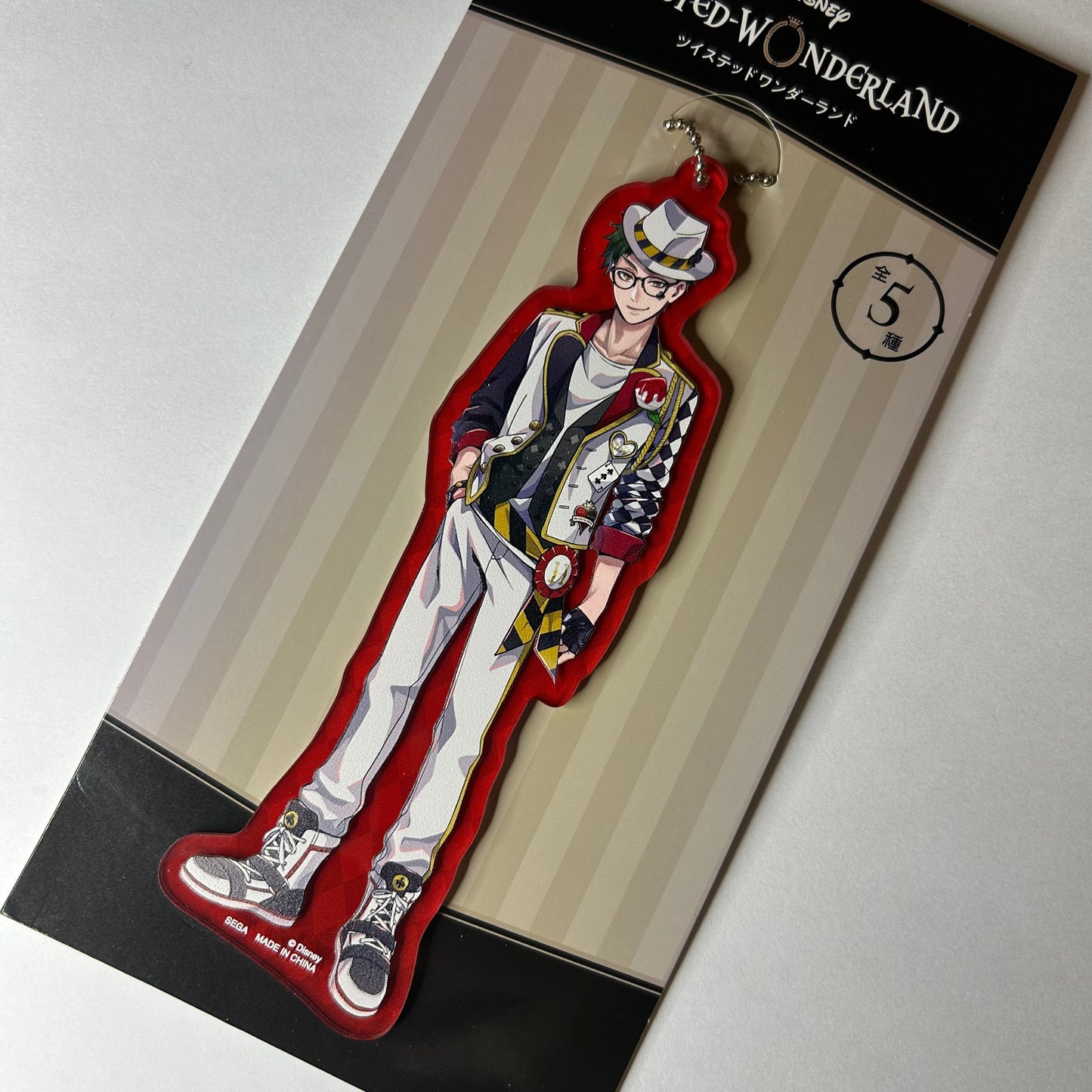 Twisted Wonderland Trey Clover Acryl Anhänger