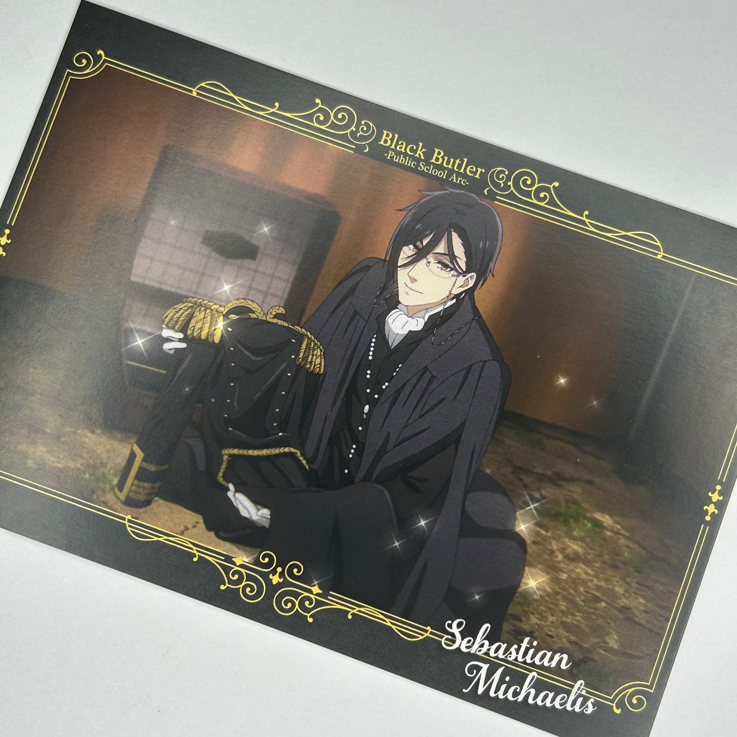 Black Bulter Sebastian Postkarte