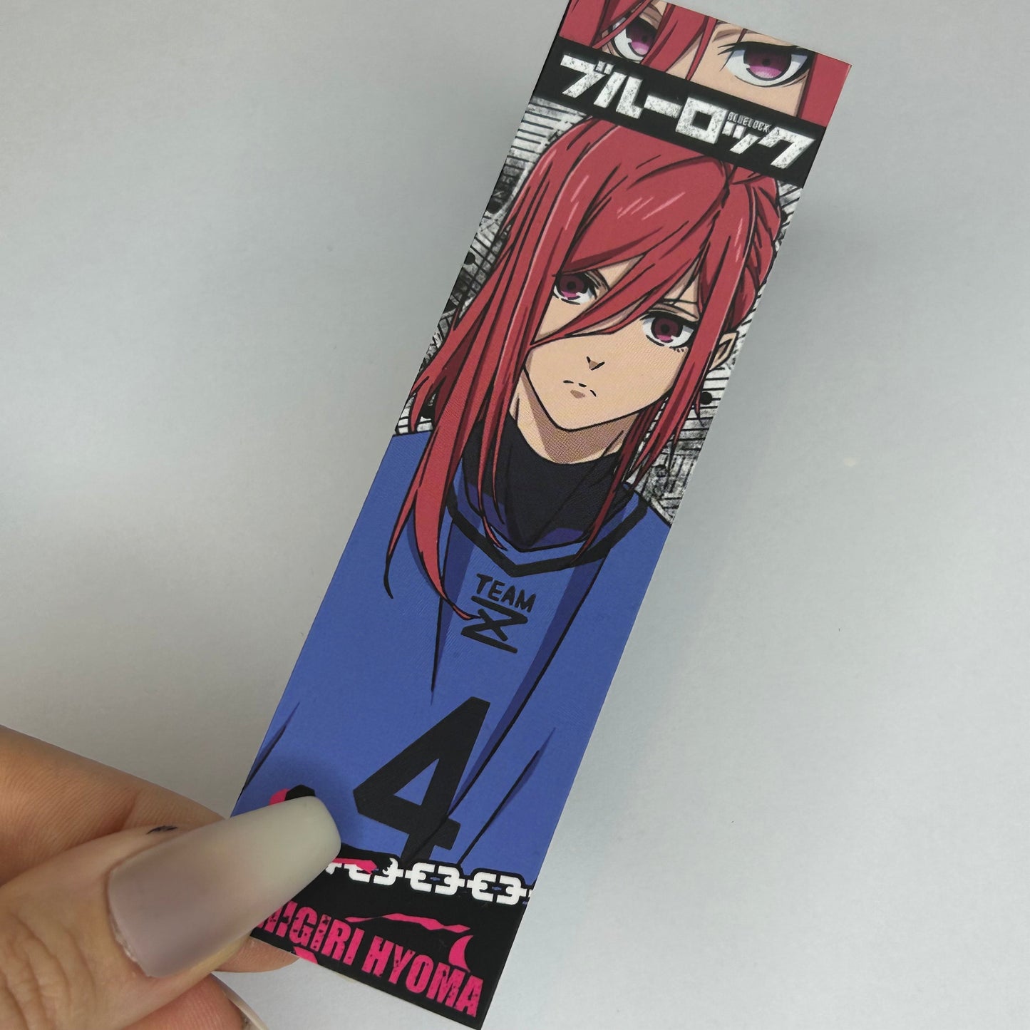 Blue Lock Chigiri Lesezeichen Karte