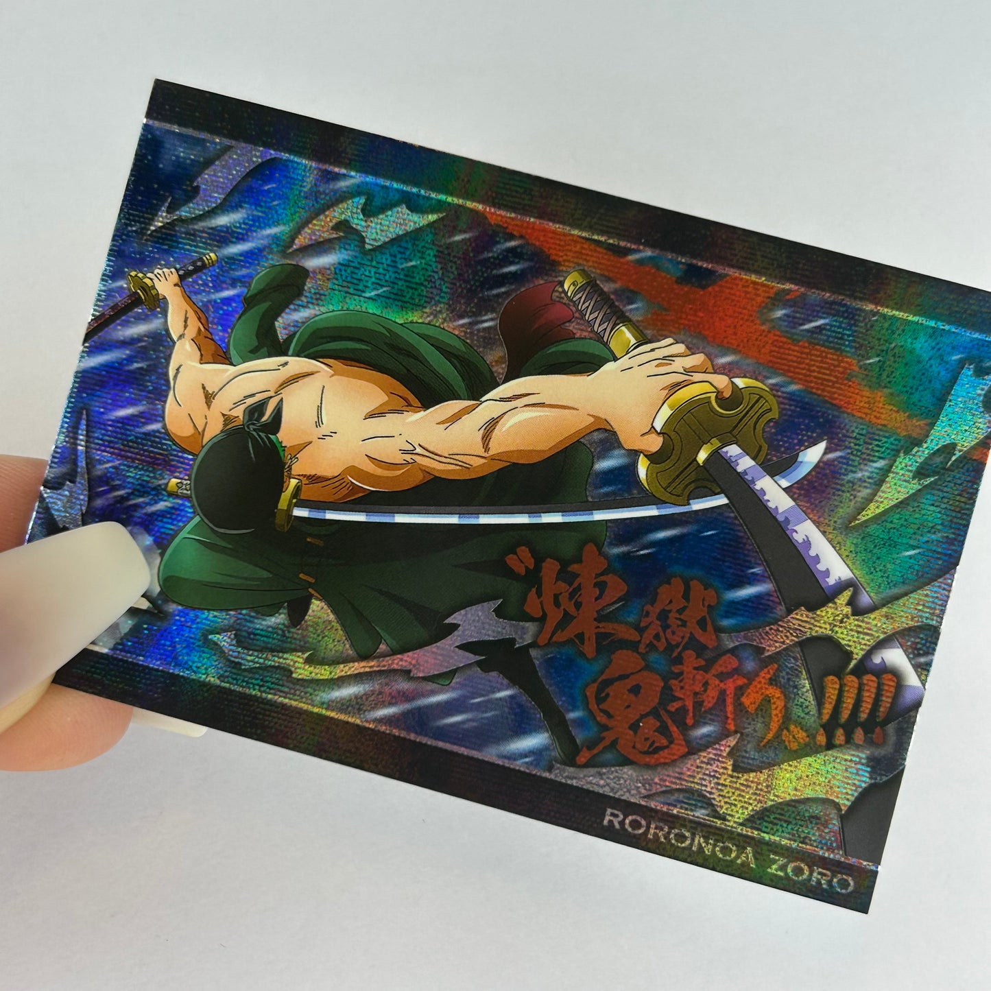 One Piece Zoro Trading Card