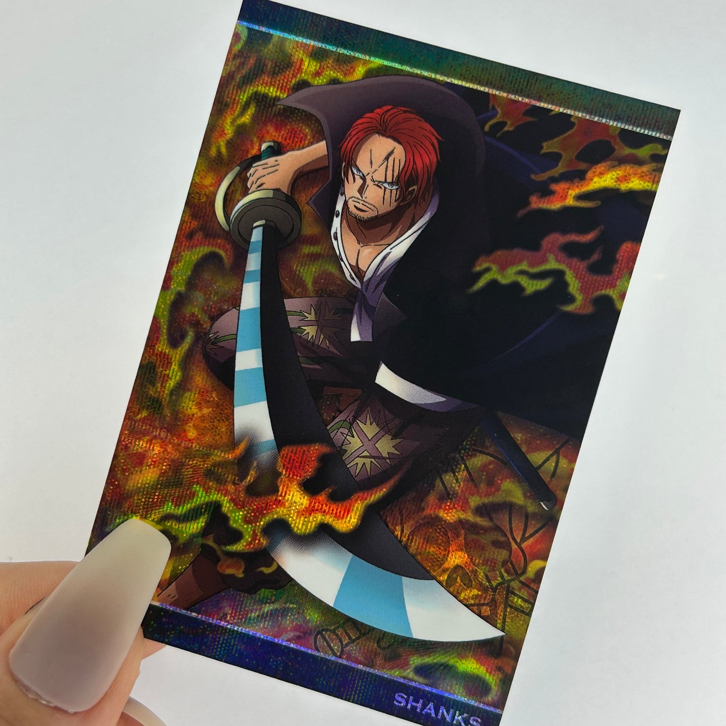One Piece Shanks Trading Card