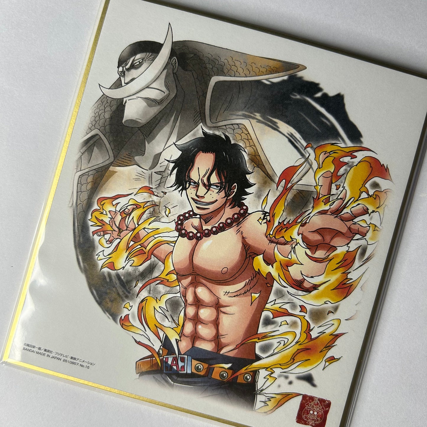 One Piece Ace / Whitebeard Shikishi