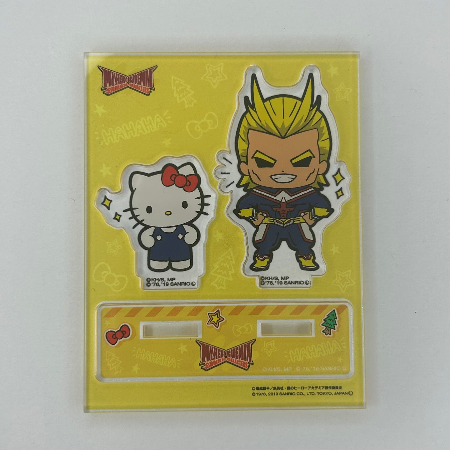 My Hero Academia All Might x Hello Kitty Acrylic Stand