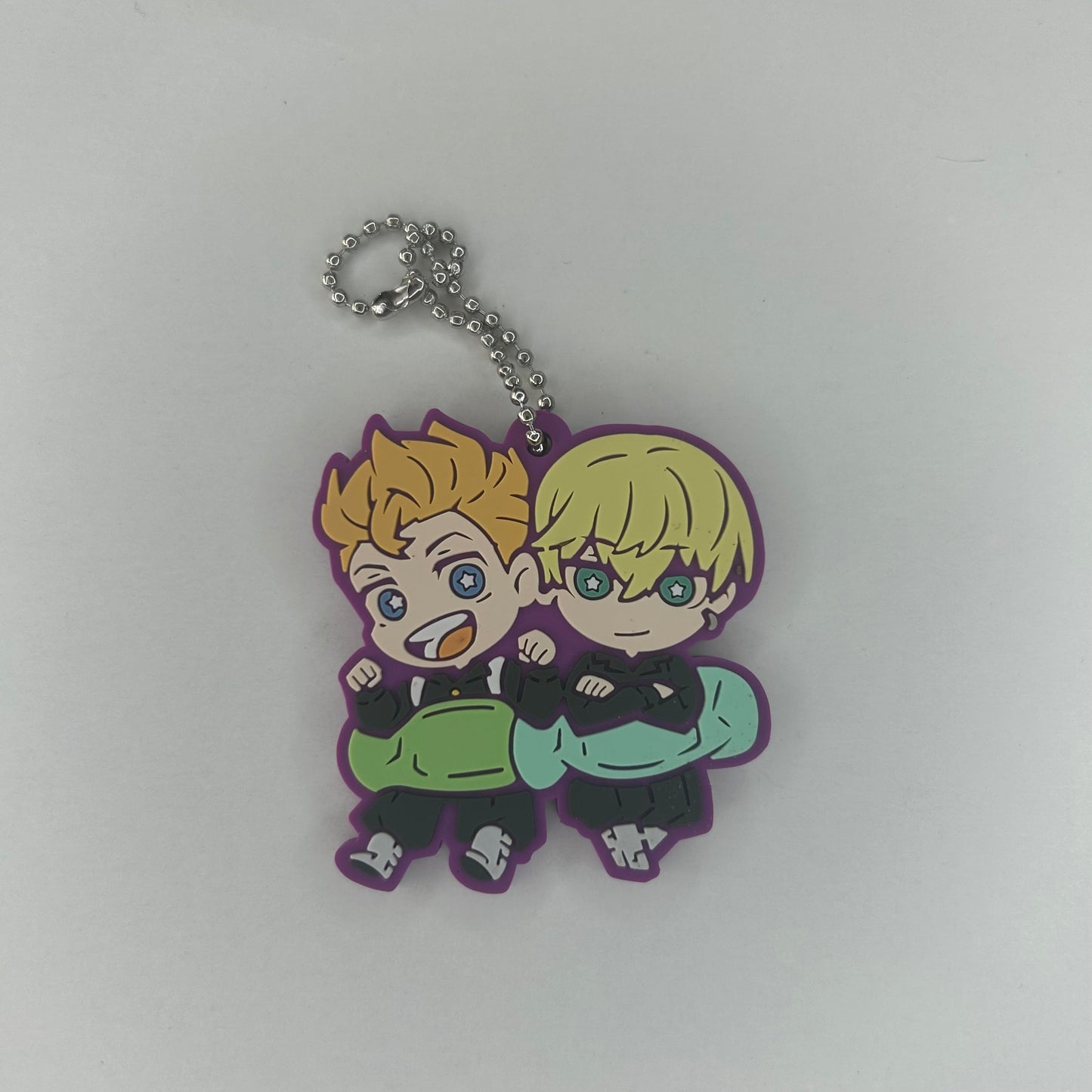 Tokyo Revengers Takemitchy & Chifuyu Rubber Strap Keychain