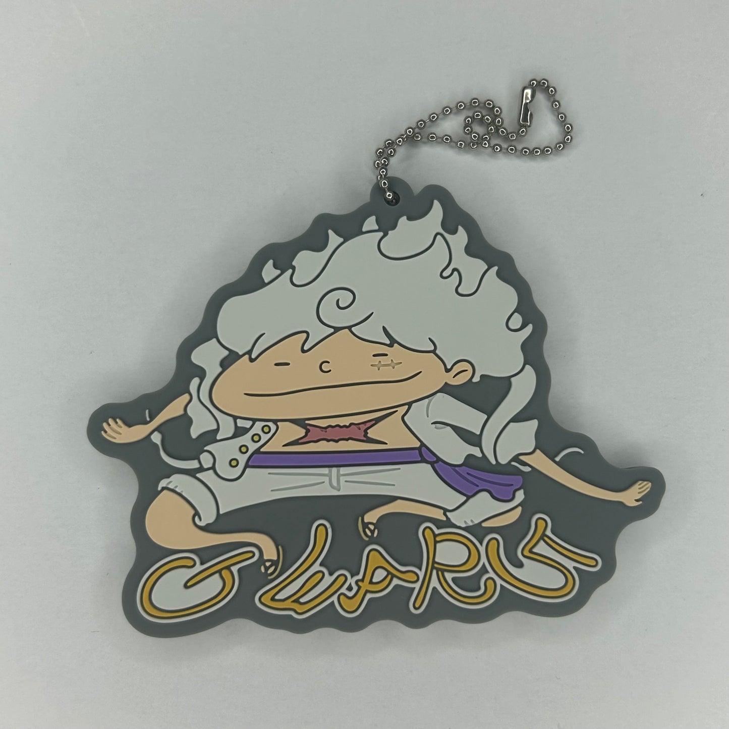 One Piece Luffy Rubber Strap Keychain
