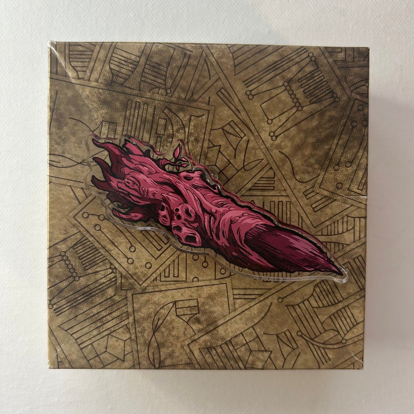 Jujutsu Kaisen Sukuna Acrylic Clip Button + Box