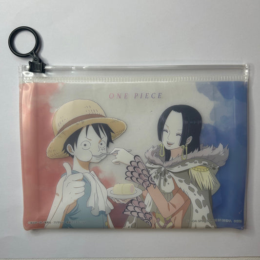One Piece Luffy / Boa Hancock Clear Pouch
