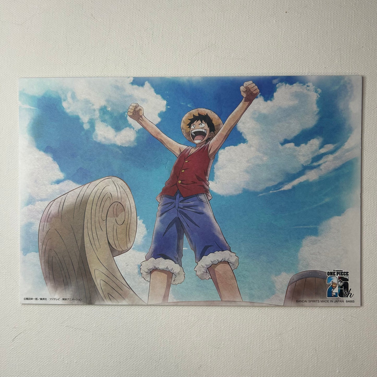 One Piece 25th Anniversary Shikishi