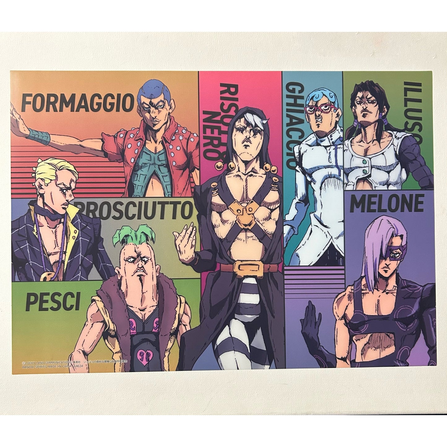 JoJo’s Bizarre Adventure Golden Wind PVC Poster