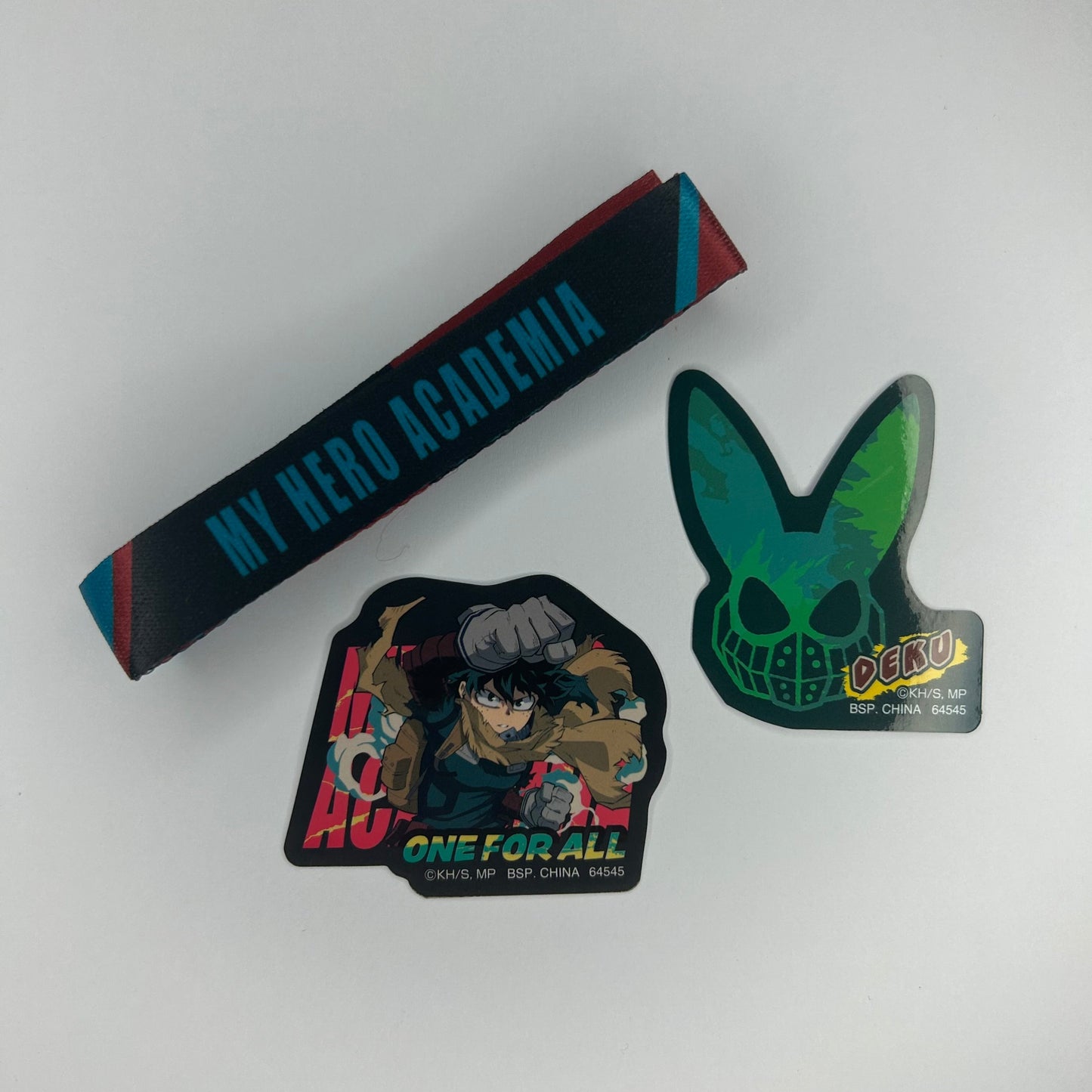 My Hero Academia Deku Armband + Sticker Set