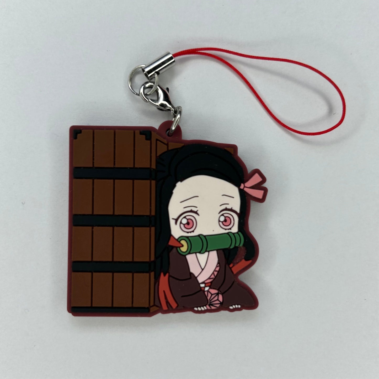 Demon Slayer Nezuko Rubber Strap Keychain