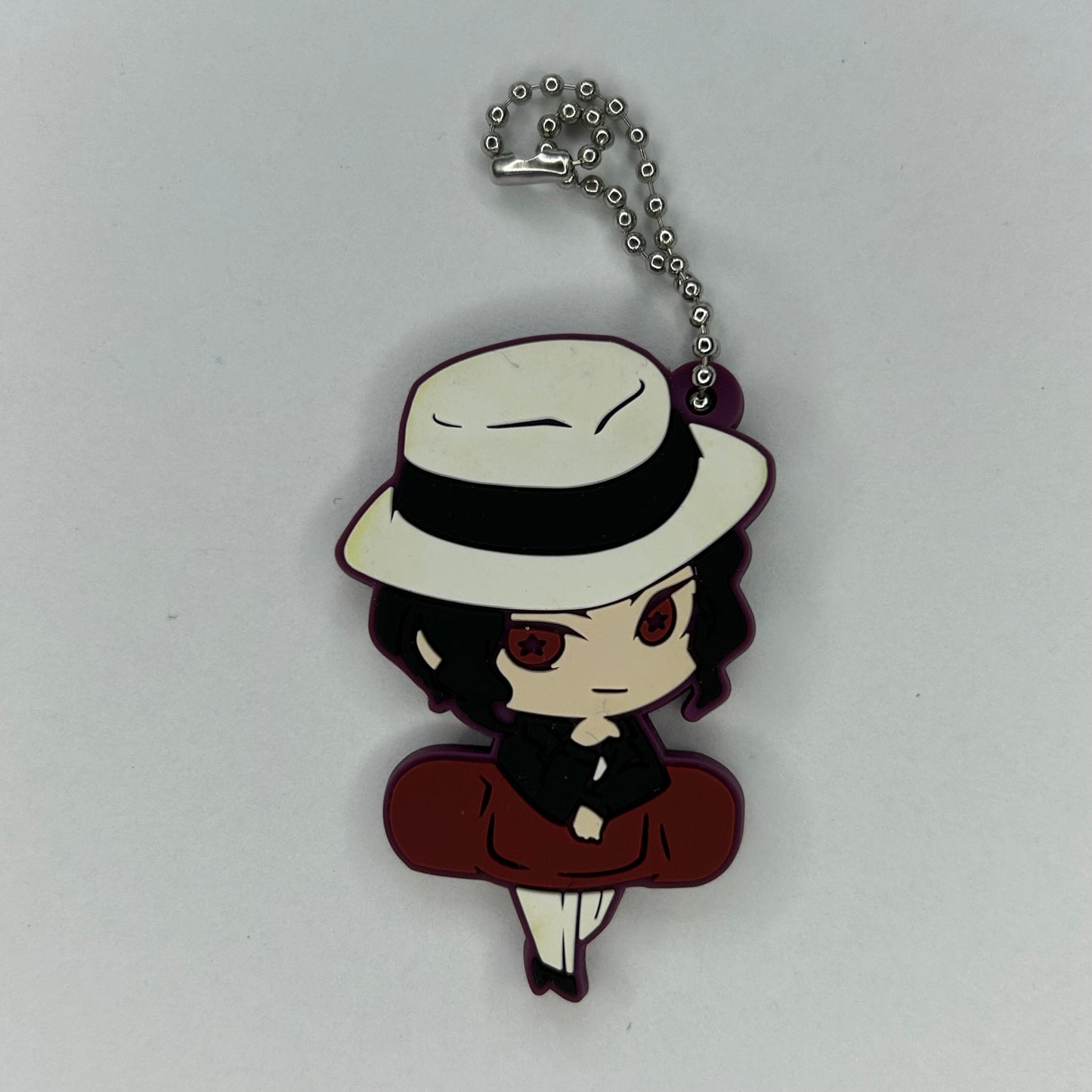 Demon Slayer Muzan Rubber Strap Keychain