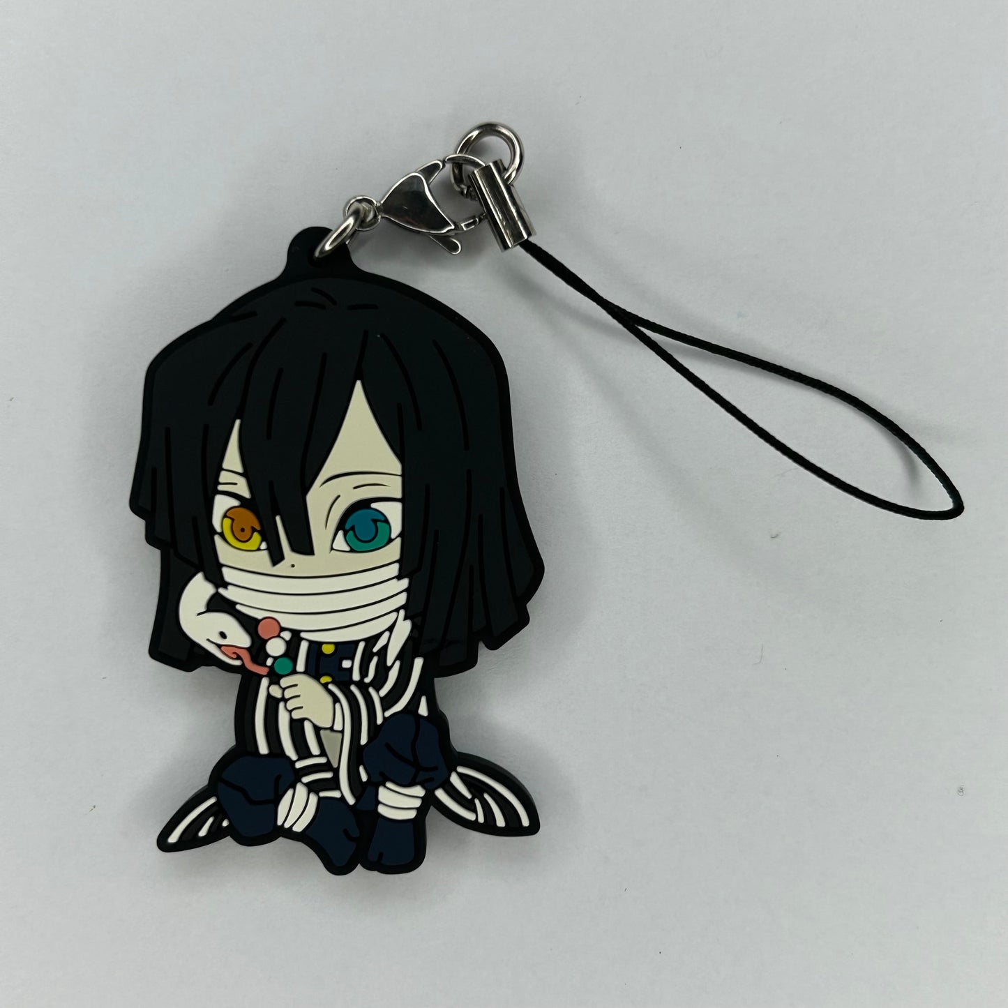 Demon Slayer Obanai Rubber Strap Pendant