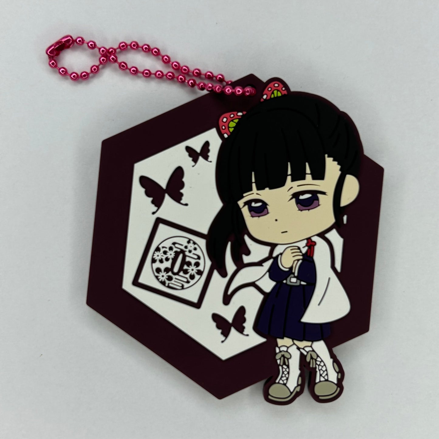 Demon Slayer Kanae Kochou Rubber Strap Charm