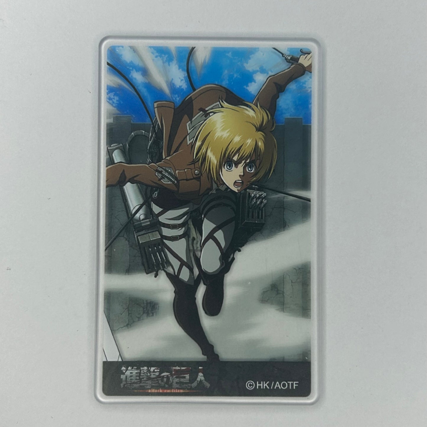 Attack on Titan Armin Acryl Trading Card