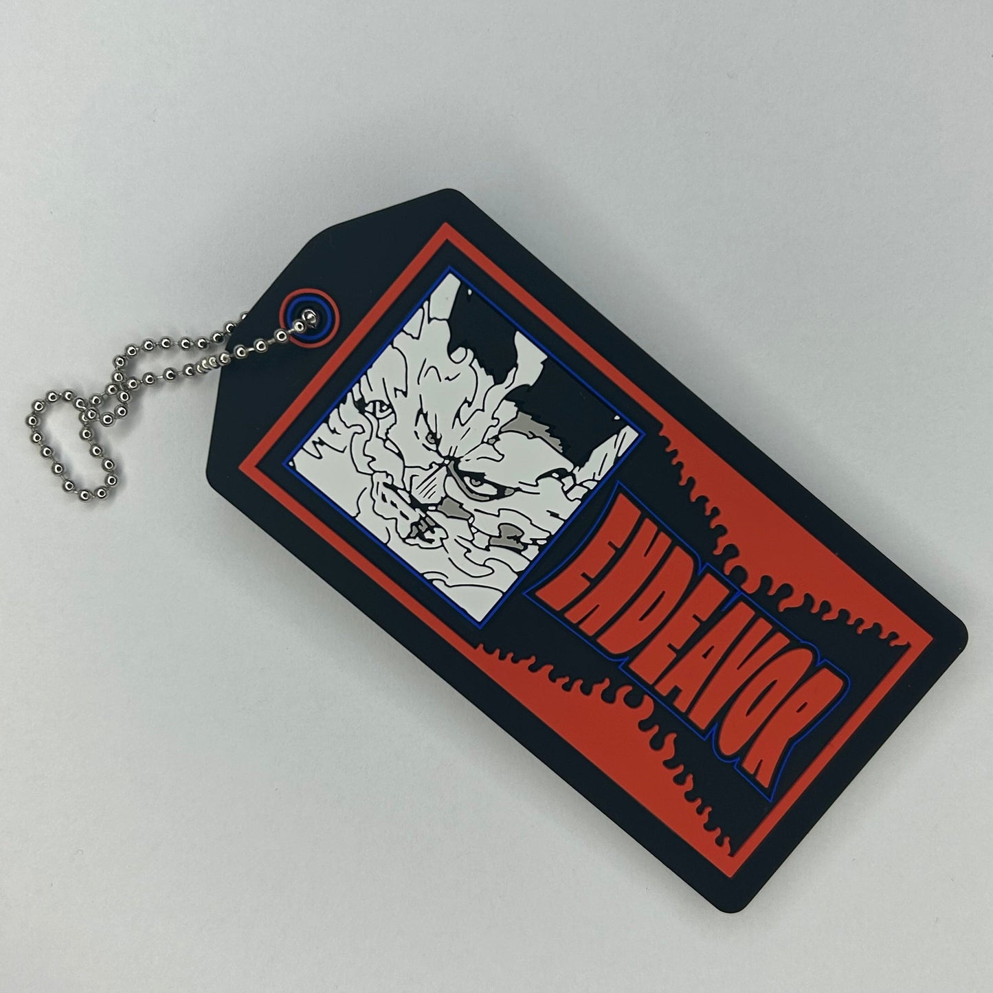 My Hero Academia Endeavor Rubber Strap Keychain