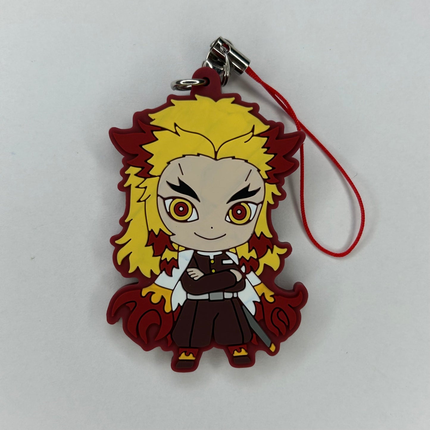 Demon Slayer Rengoku Rubber Strap Keychain