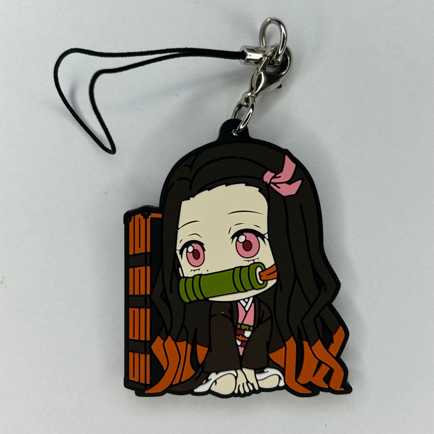 Demon Slayer Nezuko Rubber Strap Keychain