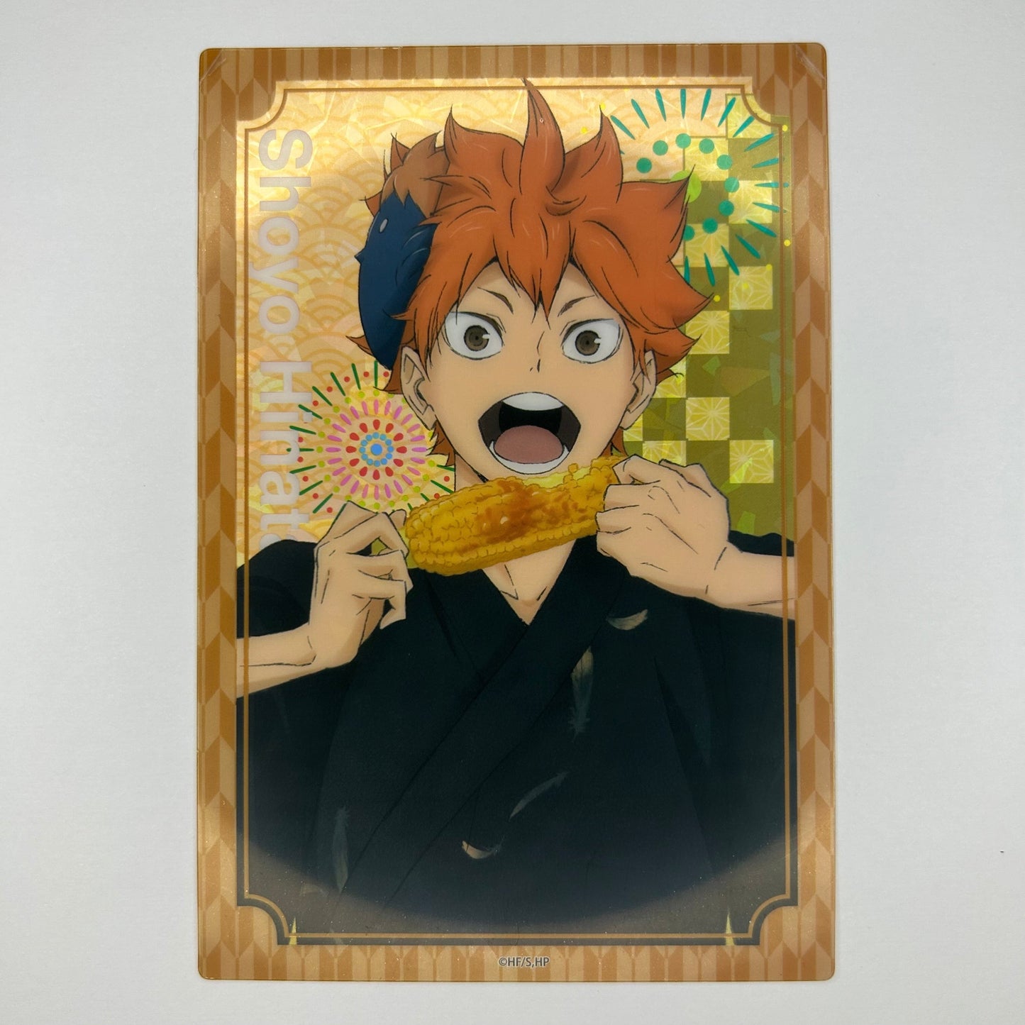 Haikyu!! Shoyo Hinata Clear Trading Card