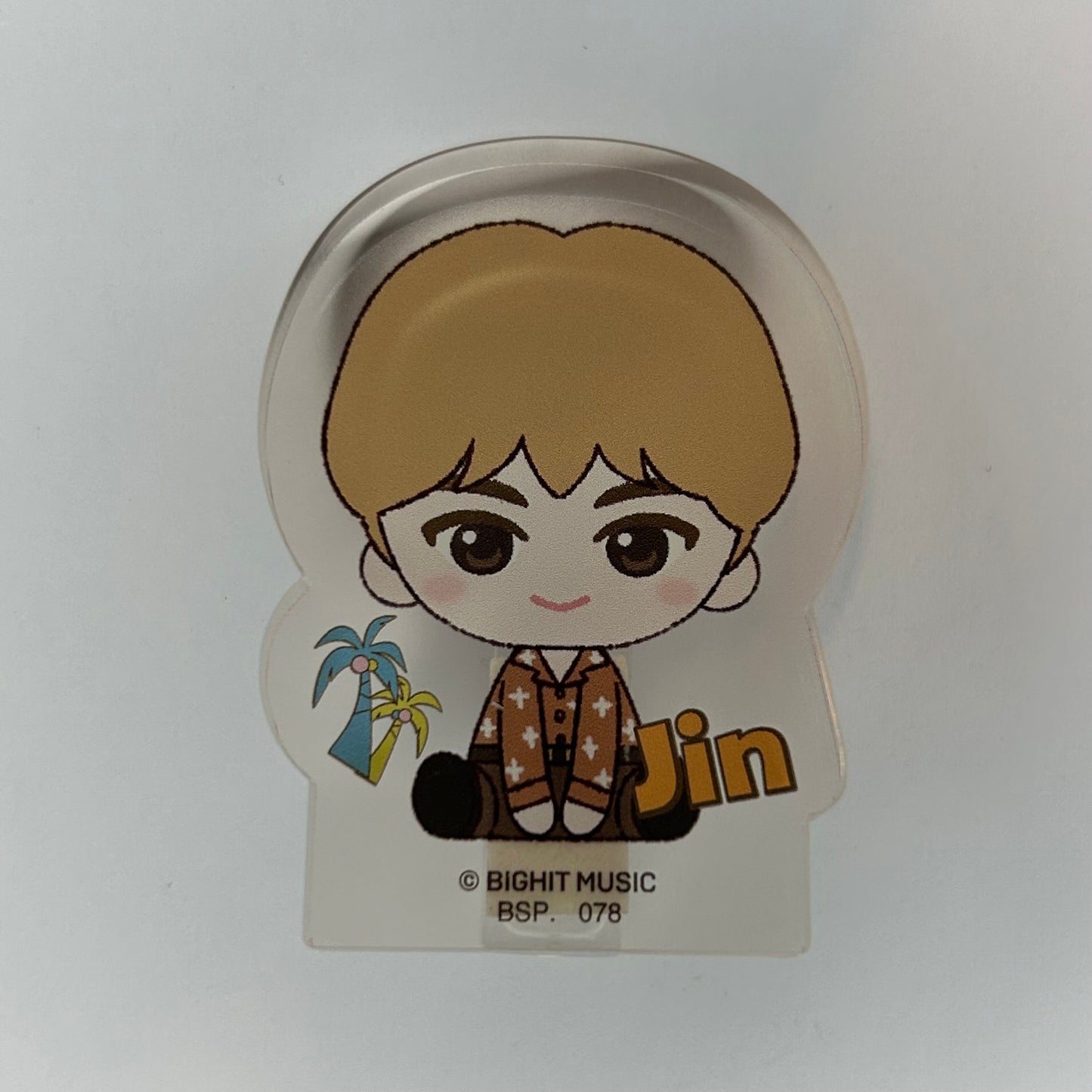 TinyTAN BTS Jin Acrylic Clip Button