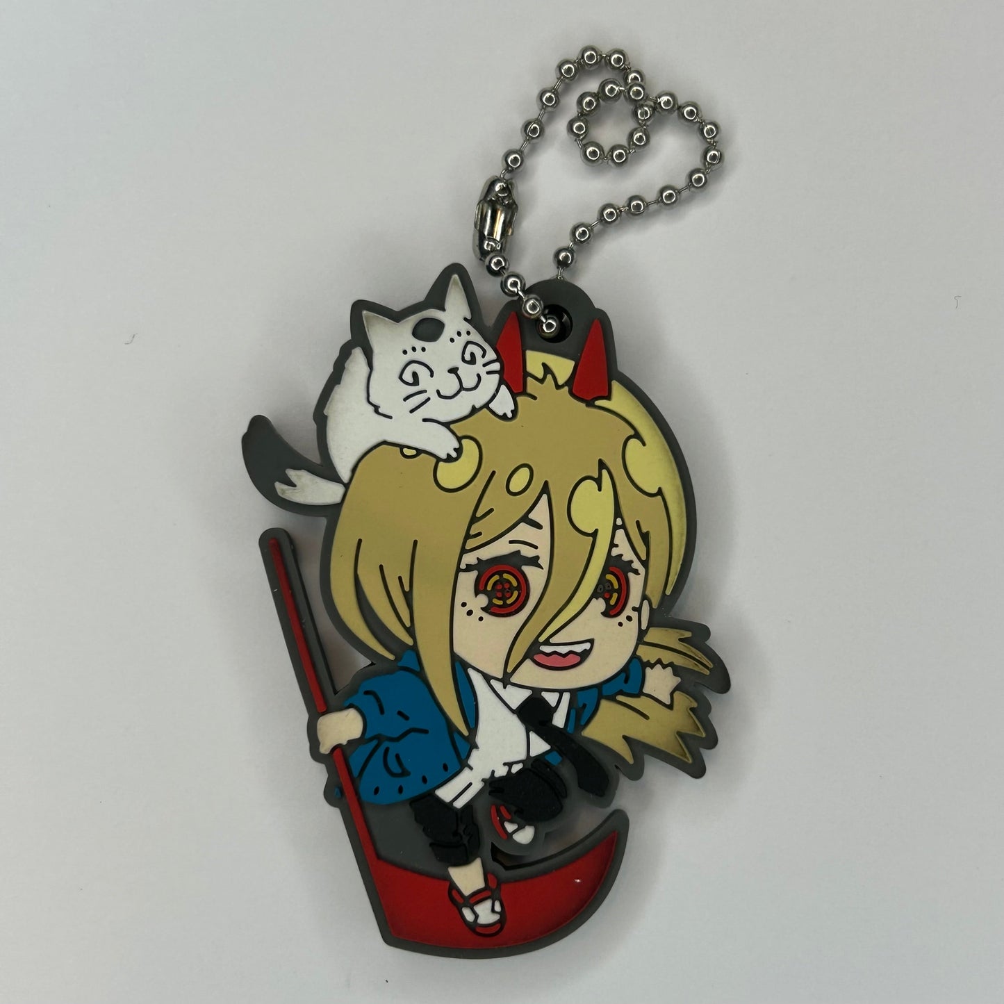 Chainsaw Man Power Rubber Strap Pendant