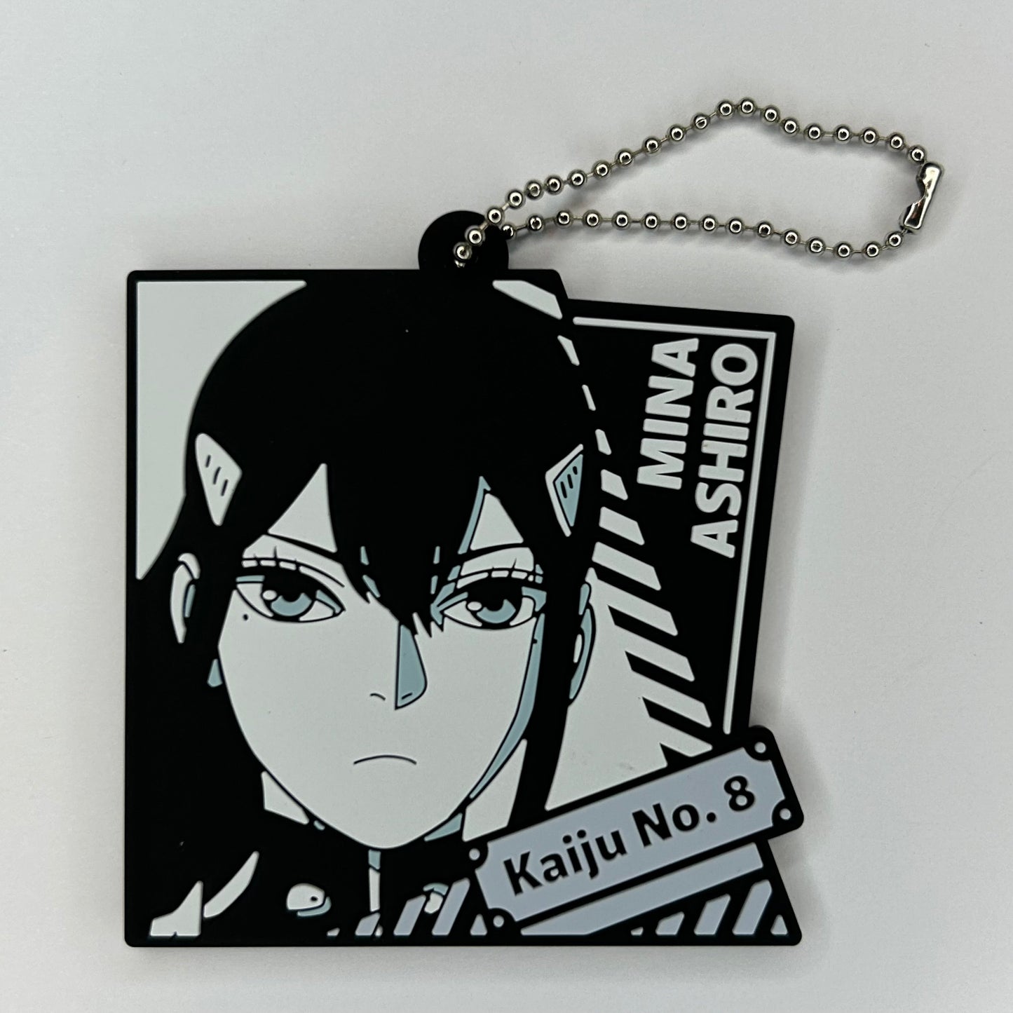 Kaiju No. 8 Mina Ashiro Rubber Strap Keychain