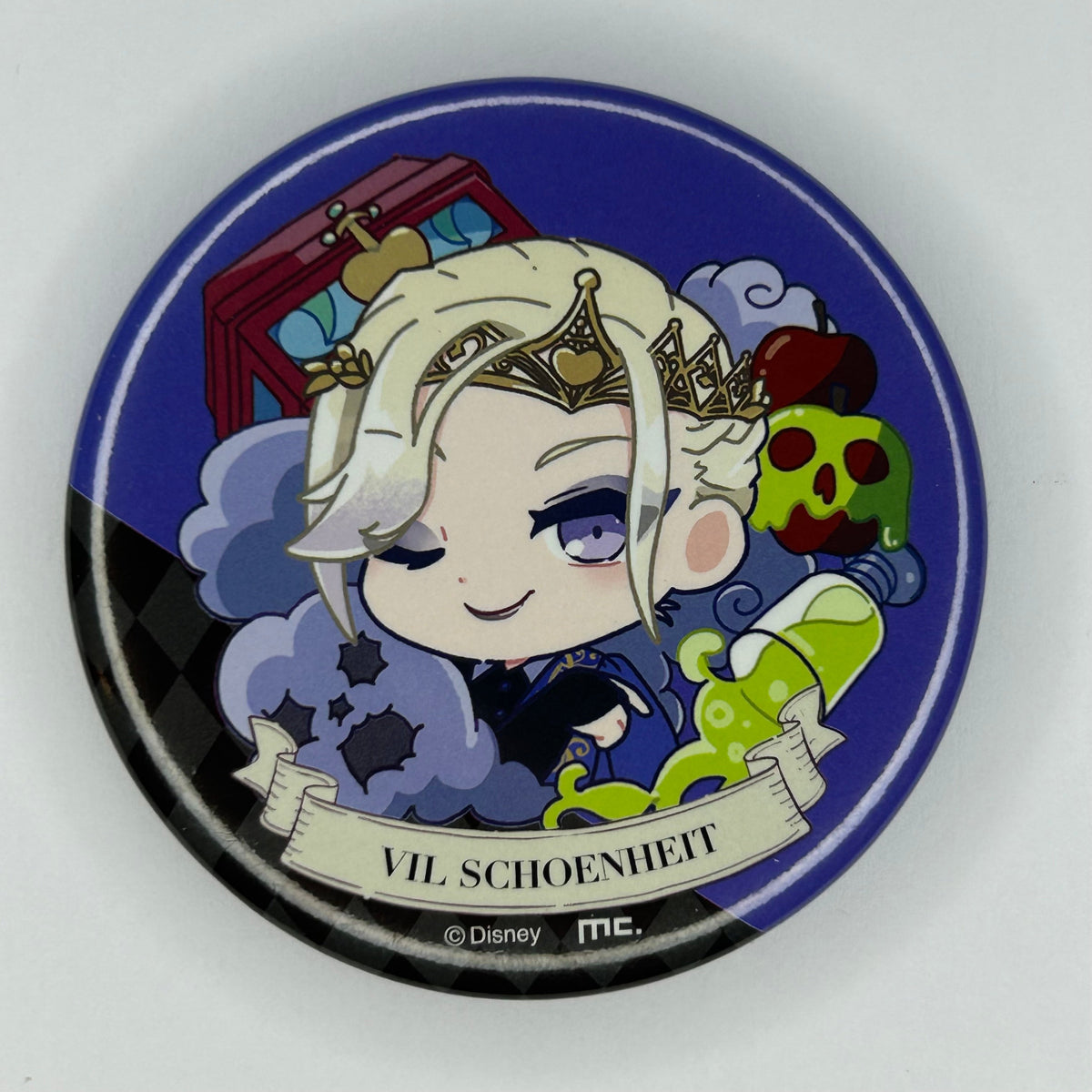 Twisted Wonderland Vil Schoenheit Button