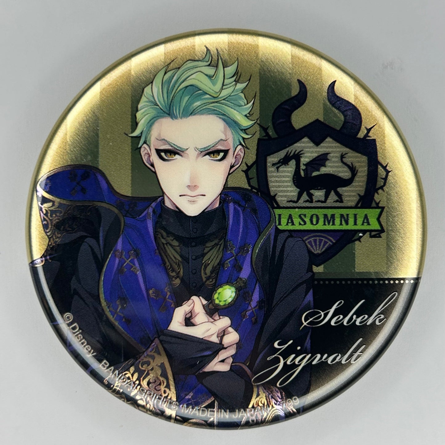 Twisted Wonderland Sebek Zigvolt Button