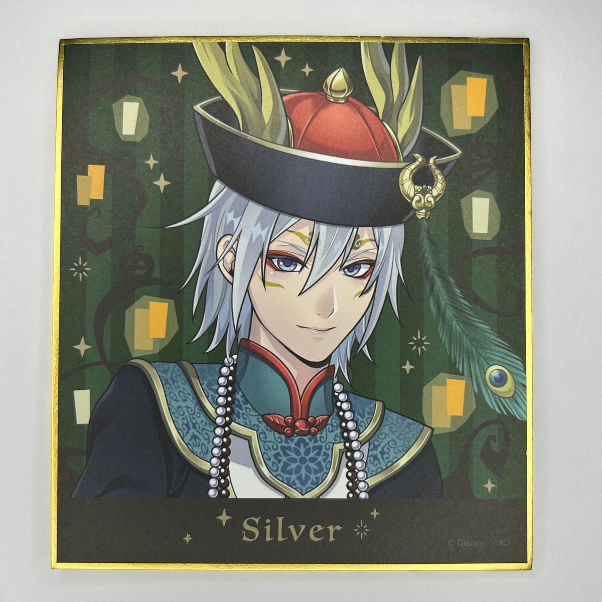 Twisted Wonderland Silver Shikishi