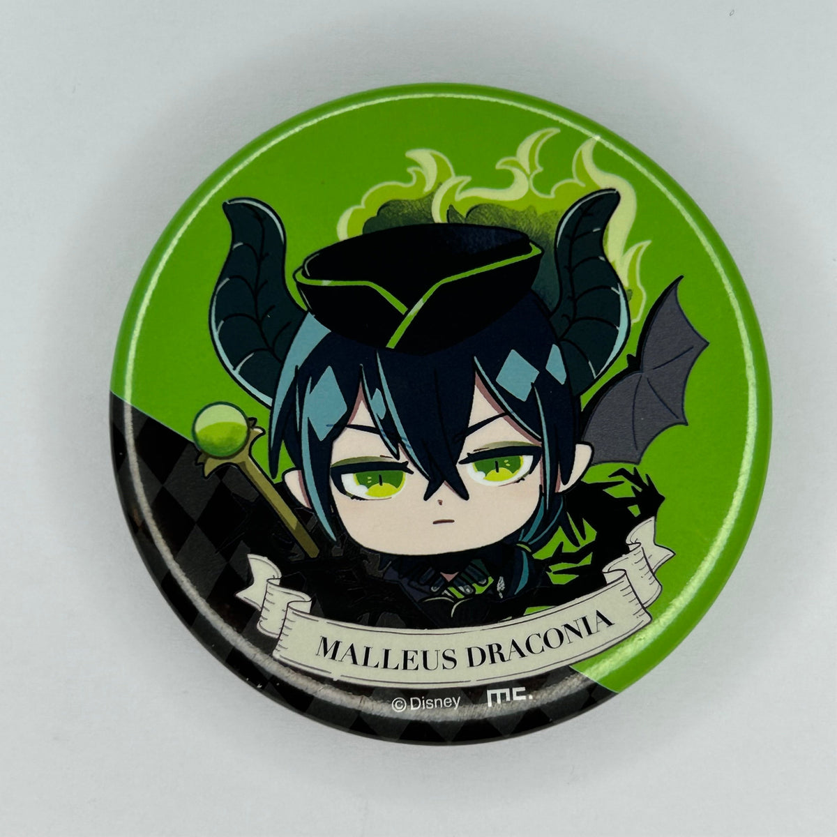 Twisted Wonderland Malleus Draconia Button