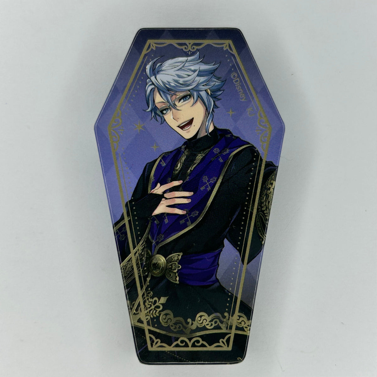 Twisted Wonderland Azul Ashengrotto Button