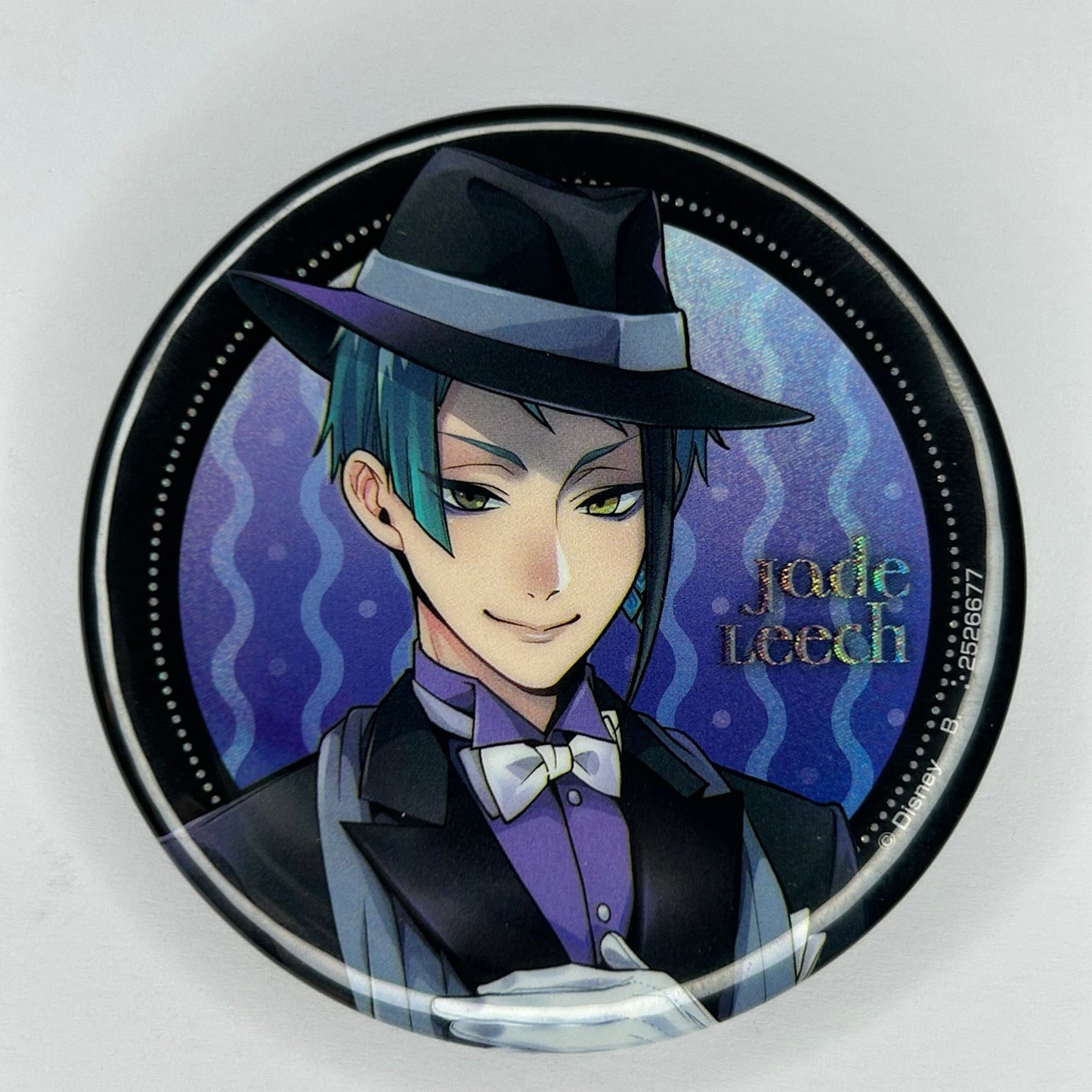 Twisted Wonderland Jade Leech Button