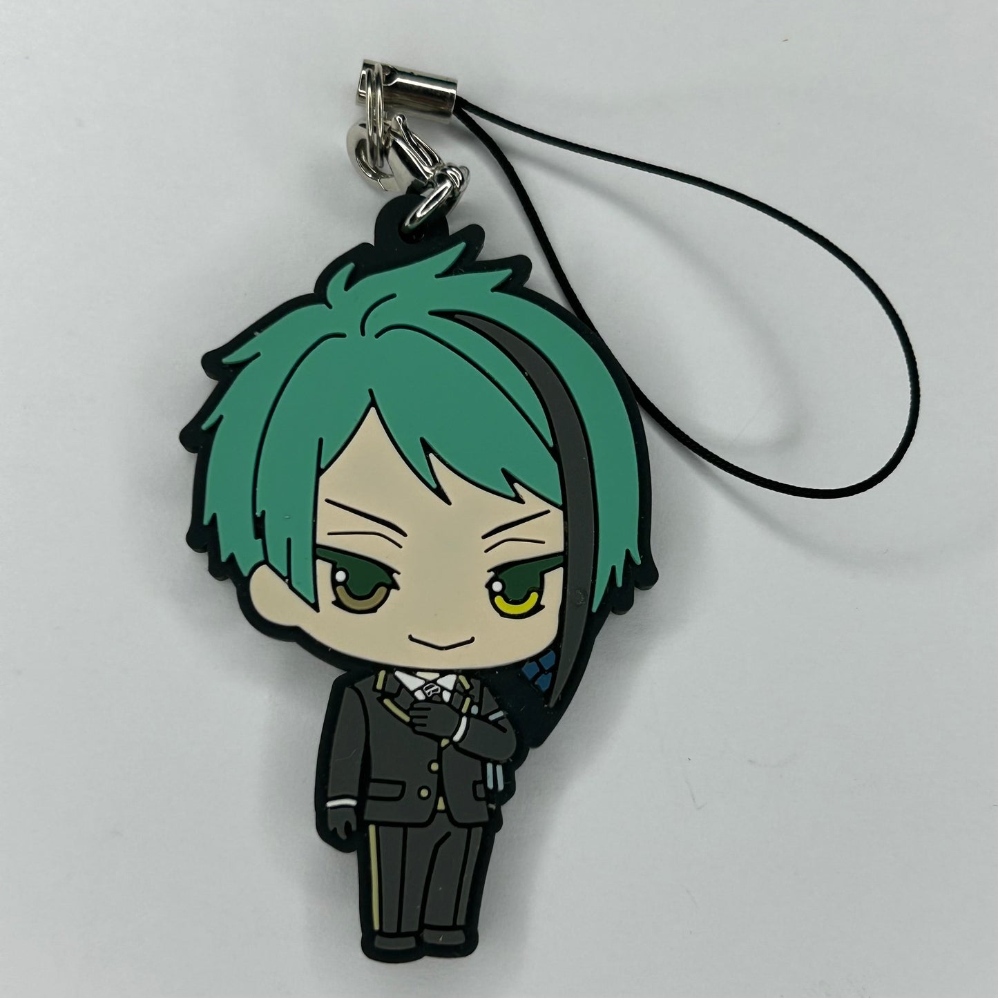 Twisted Wonderland Jade Leech Rubber Strap Anhänger