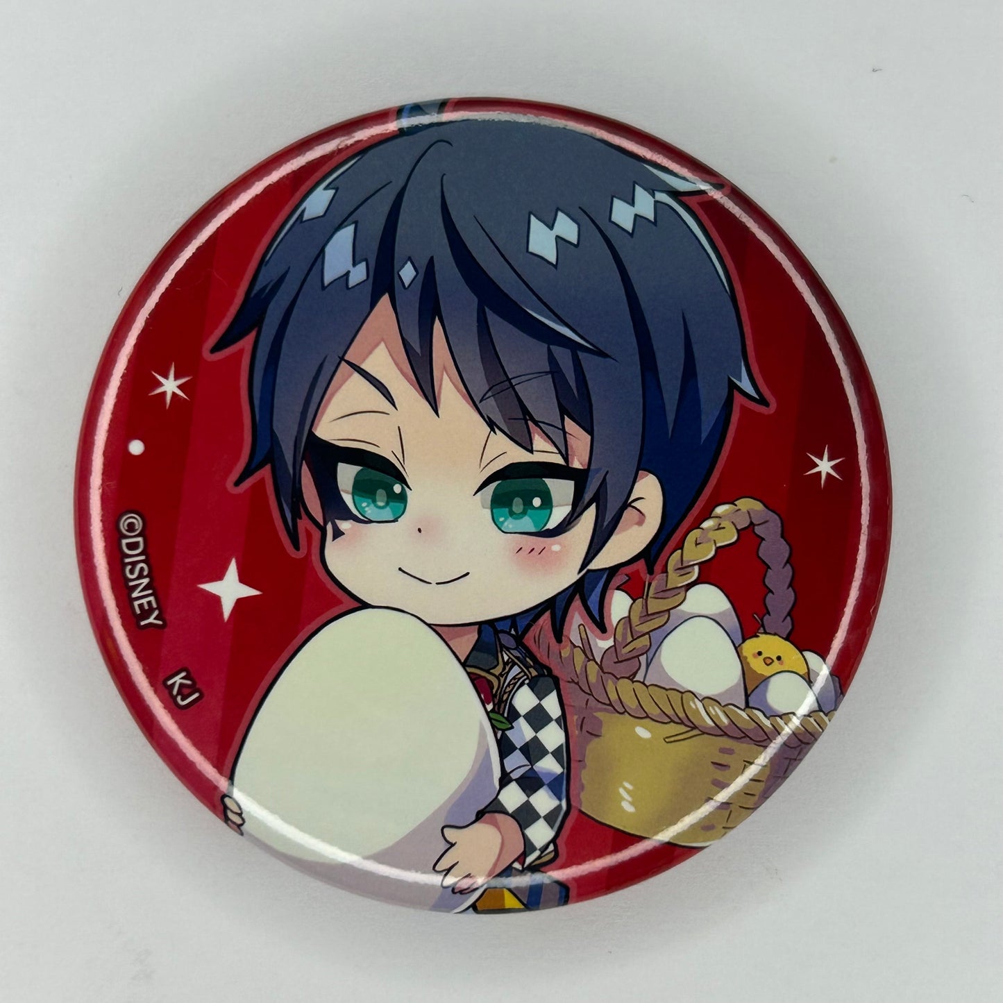 Twisted Wonderland Deuce Spade Button