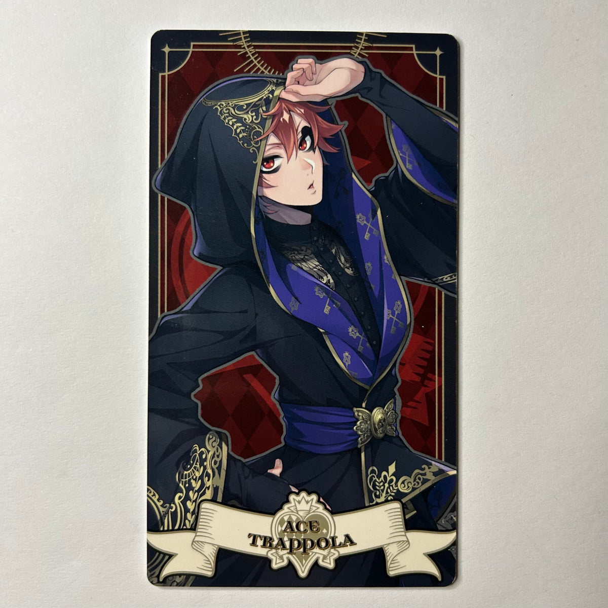Twisted Wonderland Ace Trappola Big Trading Card