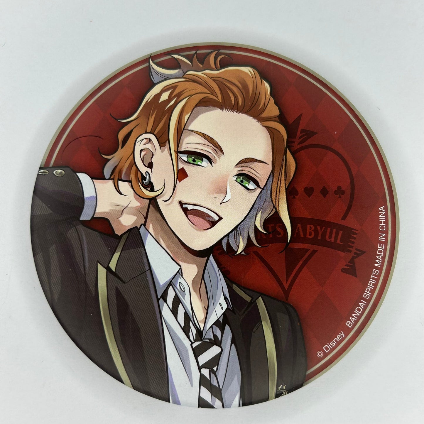 Twisted Wonderland Cater Diamond Button